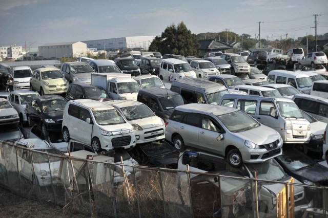 多くの廃車